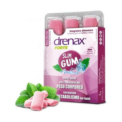 Gumă de Mestecat Drenax Slim Gum cu Gust de Mentă