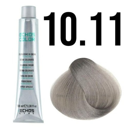 Vopsea de păr permanentă Echosline 100ml, nuanța 1.0 Negru