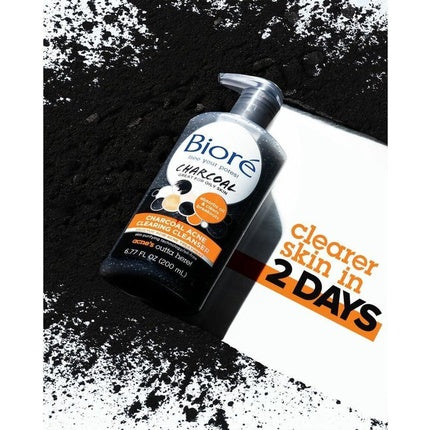 Gel de curățare facială Biore Anti-Spot cu cărbune, 207g