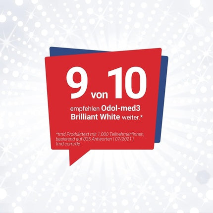 Pastă de dinți Odol-med3 Brilliant White 75ml