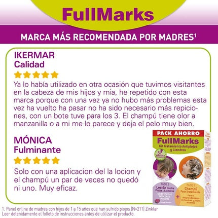 Șampon și Loțiune Full Marks, tratament păduchi, 100ml, 150ml