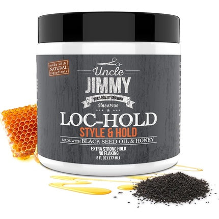 Gel pentru păr Uncle Jimmy Locking Hold, 177 ml