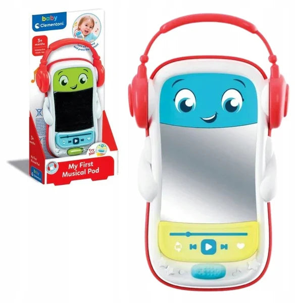 Jucărie muzicală interactivă Clementoni Baby, My First Musical Pod, 3+ luni