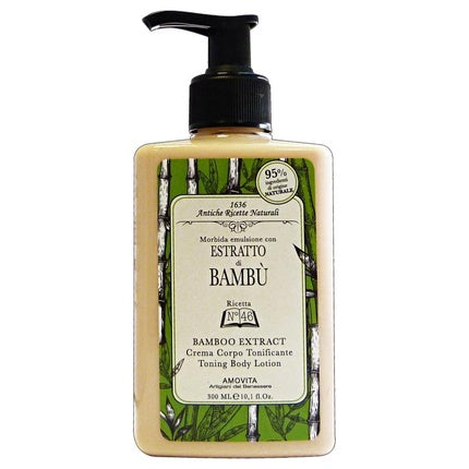 Crema de Corp Amovita Bamboo Toning, 300ml