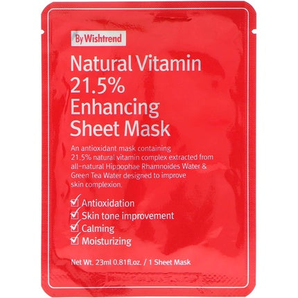 Masca facială By Wishtrend Natural Vitamin C 21.5%