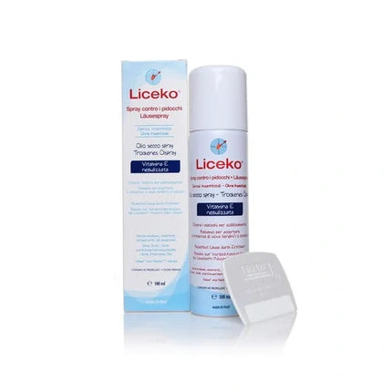 Spray Antipediculoz Liceko, Hulka, 100 ml, Alb