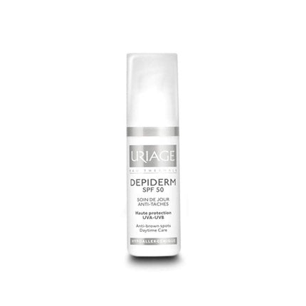 Cremă depigmentantă Uriage Depiderm SPF 50, 30 ml