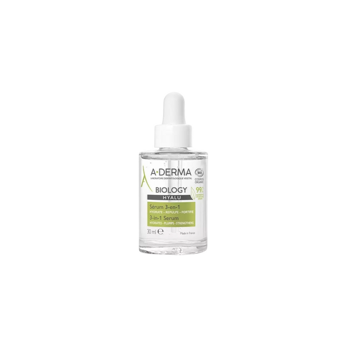 Ser de față A-Derma Biology Hyalu, hidratant, de zi, 30 ml