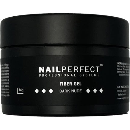 Gel de fibre NailPerfect Dark Nude 14g