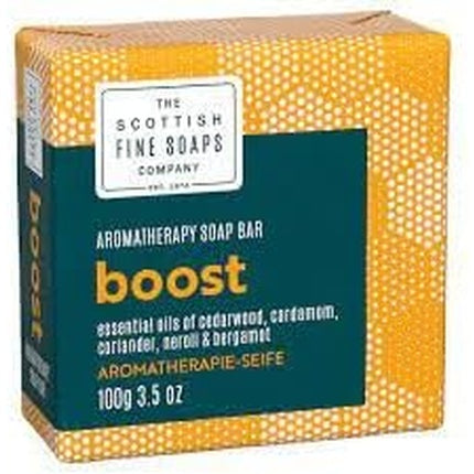 Săpun Aromaterapie Boost, Scottish Fine Soaps, 100g
