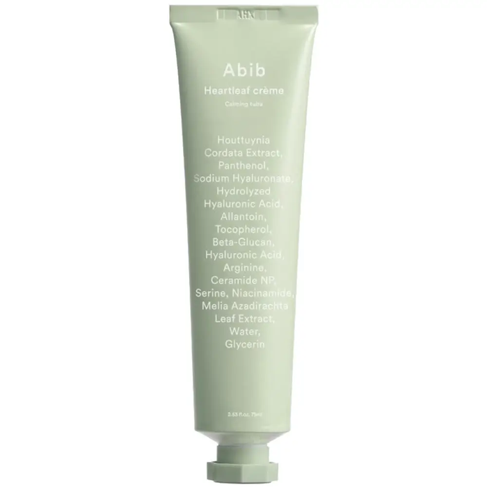 Cremă de față Abib Heartleaf Crème, calmantă, de zi, 50 ml