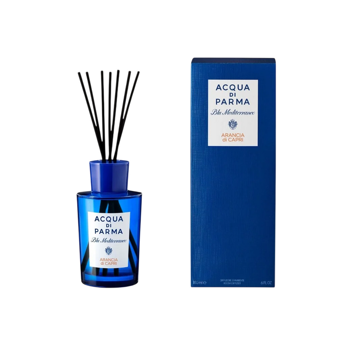 Difuzor de aromă cu bețișoare Acqua di Parma Blu Mediterraneo Arancia di Capri, 180 ml