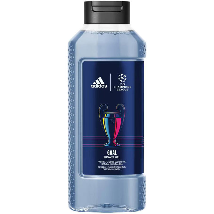 Gel de duș Adidas Champions League Goal, hidratant, pentru toate tipurile de piele, 400 ml