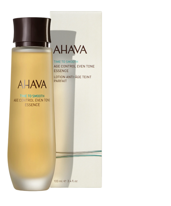 Esență pentru față Ahava Time To Smooth Age Control Even Tone, antiîmbătrânire, pentru uniformizarea tonului, 100 ml