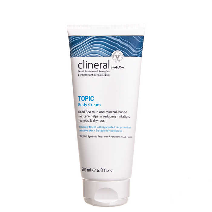 Cremă de corp Ahava Clineral Topic, anti-iritare, cu minerale din Marea Moartă, 200 ml