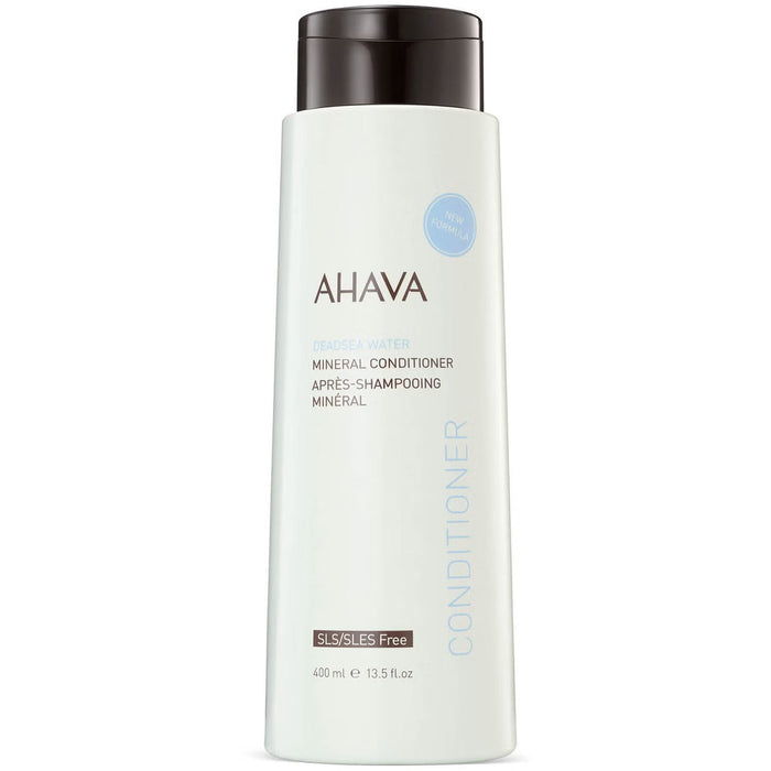 Balsam de păr Ahava Deadsea Water Mineral, cu efect de catifelare, fără SLS/SLES, 400 ml