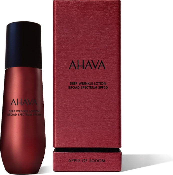 Loțiune de față Ahava Deep Wrinkle Lotion, antirid, SPF 30, 50 ml