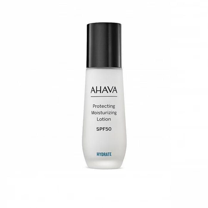 Loțiune de față Ahava Protecting, hidratantă, de zi, SPF 50, 50 ml