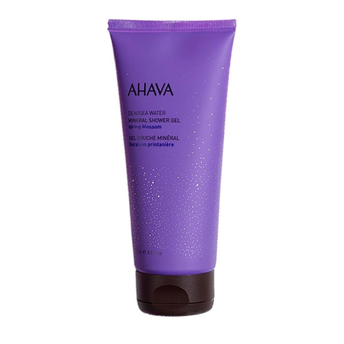 Gel de duș Ahava Spring Blossom Mineral, cu apă din Marea Moartă, pentru toate tipurile de piele, 200 ml