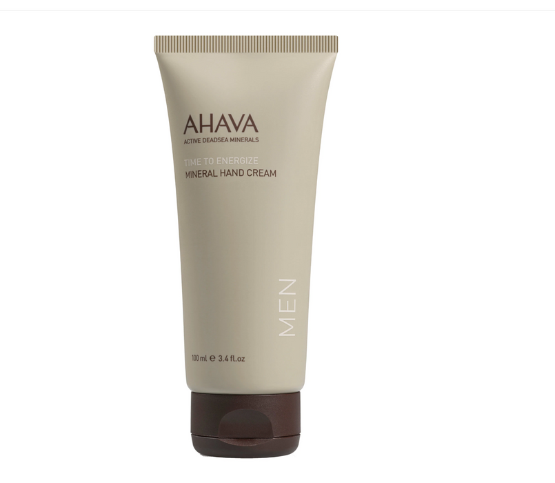 Cremă pentru mâini Ahava Men Time To Energize Mineral, hidratantă, 100 ml