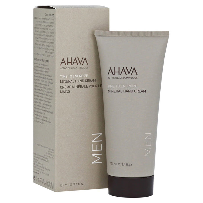 Cremă pentru mâini Ahava Men Time To Energize Mineral, hidratantă, 100 ml