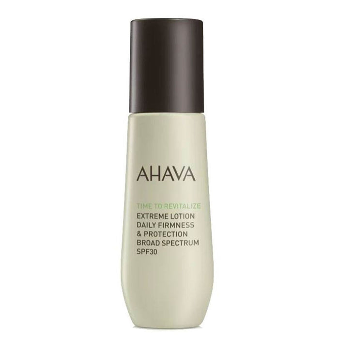 Loțiune de față Ahava Time To Revitalize Extreme, pentru fermitate, de zi, SPF 30, 50 ml