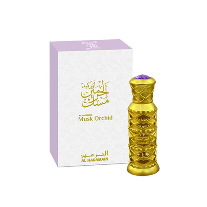 Ulei de parfum Al Haramain Musk Orchid, unisex, 12 ml