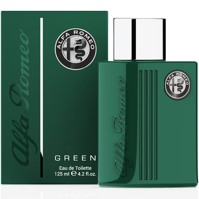 Apă de toaletă Alfa Romeo Green, pentru bărbați, 125 ml