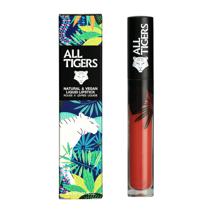 Luciu de buze All Tigers, nuanța 683 Lasă-ți amprenta, mat, natural și vegan, 8 ml