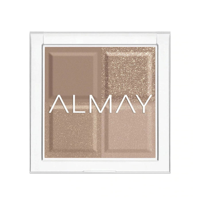 Paletă de farduri de ochi Almay Shadow Quad, 4 nuanțe, nuanța 130 Oyster, 3,5 g