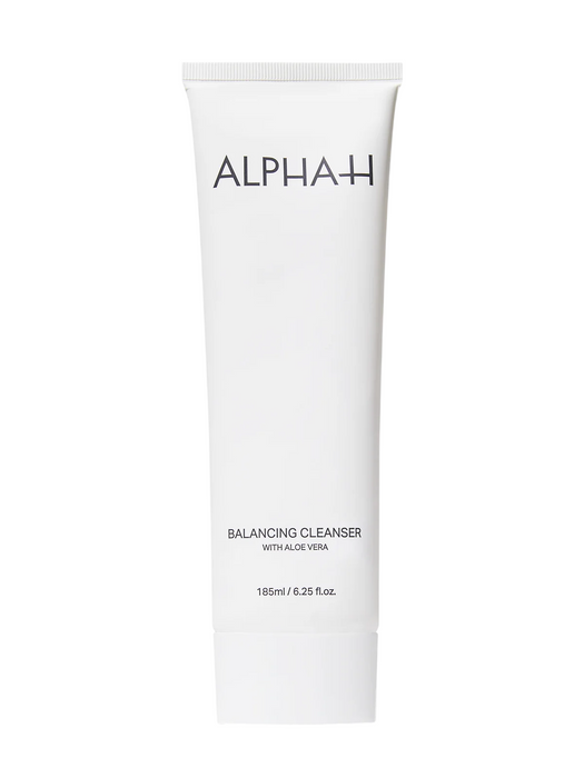 Cremă de curățare Alpha-H Balancing Cleanser, hidratantă și calmantă, cu aloe vera, 185 ml