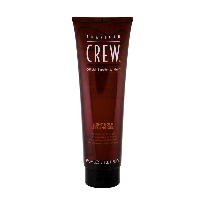 Gel de coafat American Crew, fără alcool, fixare ușoară, 390 ml