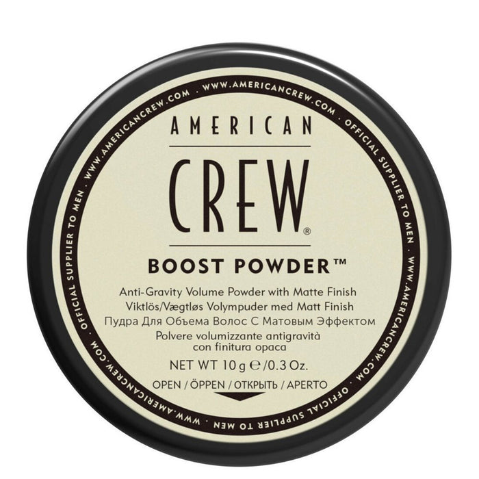 Pudră de coafat American Crew Boost Powder, pentru volum, fixare fermă, finisaj mat, 10 g