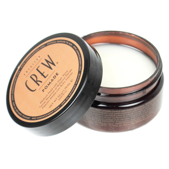 Pomadă pentru coafat American Crew Pomade, fixare medie, strălucire ridicată, 50 g