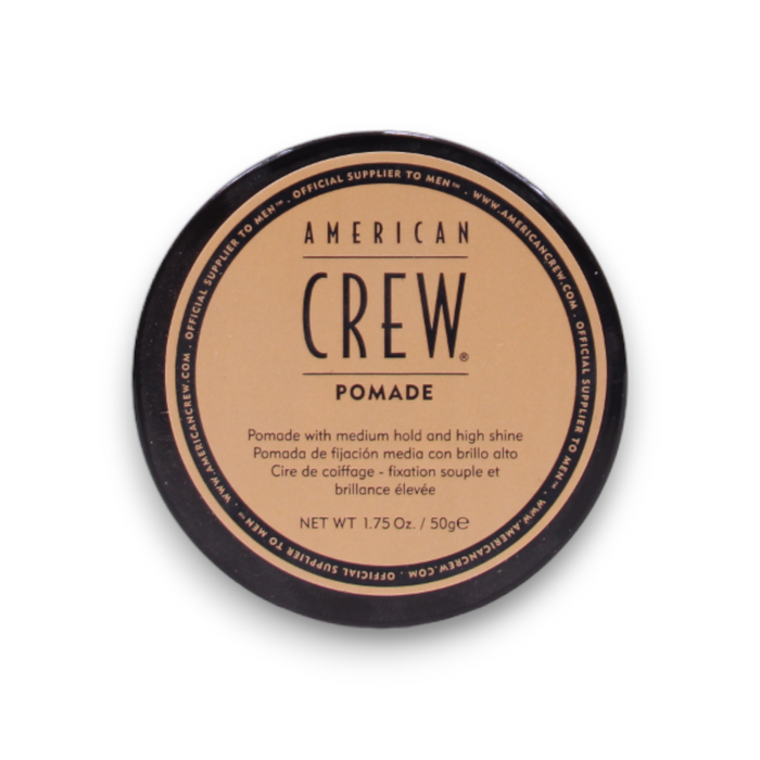 Pomadă pentru coafat American Crew Pomade, fixare medie, strălucire ridicată, 50 g
