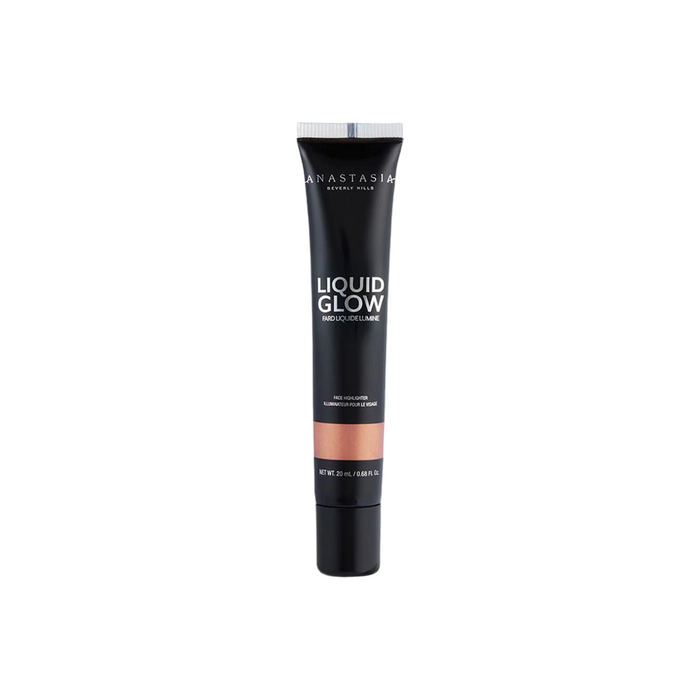 Iluminator lichid Anastasia Beverly Hills Liquid Glow, efect radiant, nuanța Aur roz, 20 ml