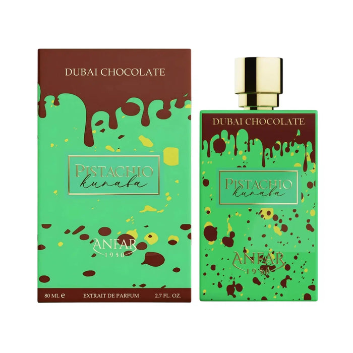 Extract de parfum Anfar Dubai Chocolate - Pistachio Kunafa, unisex, 80 ml