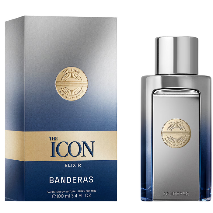 Apă de parfum Antonio Banderas The Icon Elixir, pentru bărbați, 100 ml