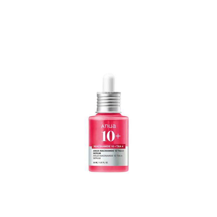 Ser pentru față Anua 10+, Niacinamidă 10% + TXA 4%, anti-pete întunecate, 30 ml