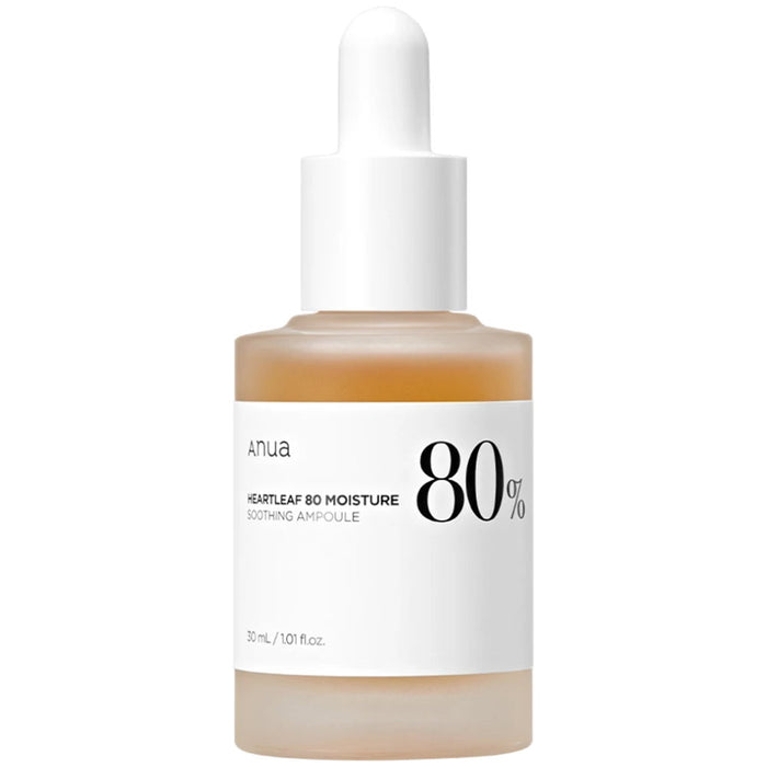 Ser pentru față Anua Heartleaf 80% Moisture Soothing Ampoule, calmant, 30 ml
