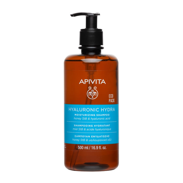 Șampon Apivita Hyaluronic Hydra, hidratant, 500 ml