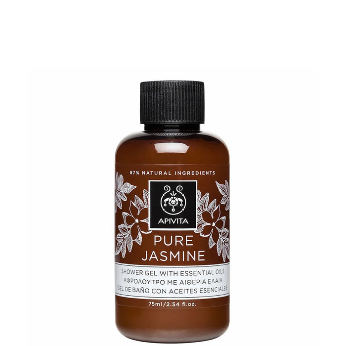 Gel de duș Apivita Pure Jasmine, 75 ml