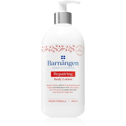 Loțiune Corporală Barnängen, Reparare Piele Uscată, 400 ml, Alb