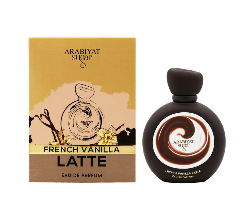 Apă de parfum Arabiyat Prestige Sugar French Vanilla Latte, unisex, 100 ml