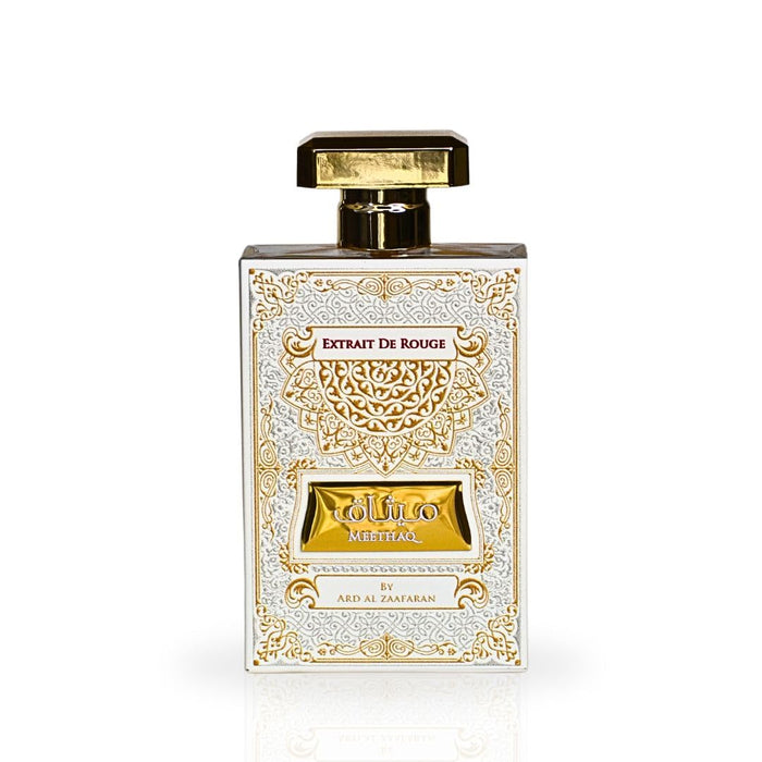 Apă de parfum Ard Al Zaafaran Meethaq Extrait De Rouge, unisex, 100 ml