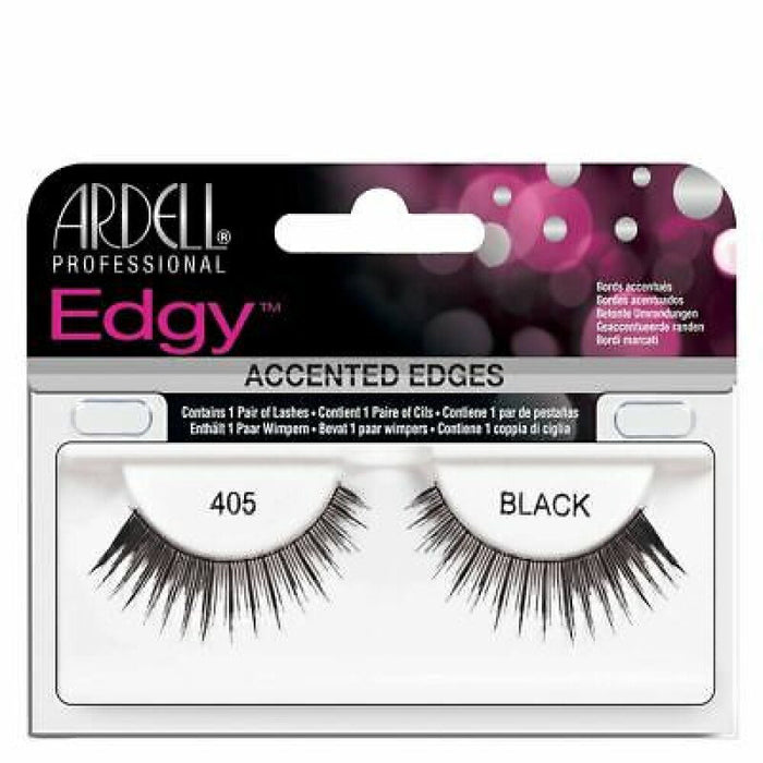 Gene false Ardell Edgy, nuanța 405 Negru, 1 pereche