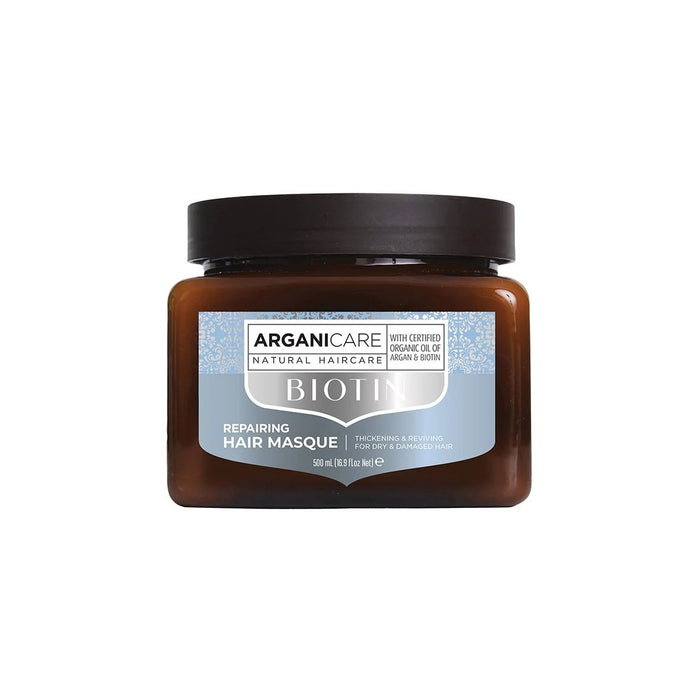 Mască de păr Arganicare Biotin, reparatoare, 500 ml