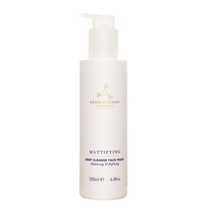 Loțiune de curățare facială Aromatherapy Associates Mattifying Deep Cleanse Face Wash, matifiantă, 200 ml