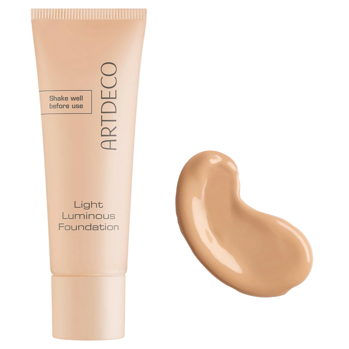Fond de ten lichid ArtDeco Light Luminous, finisaj natural, nuanța 22 Neutral Natural Chiffon, 25 ml