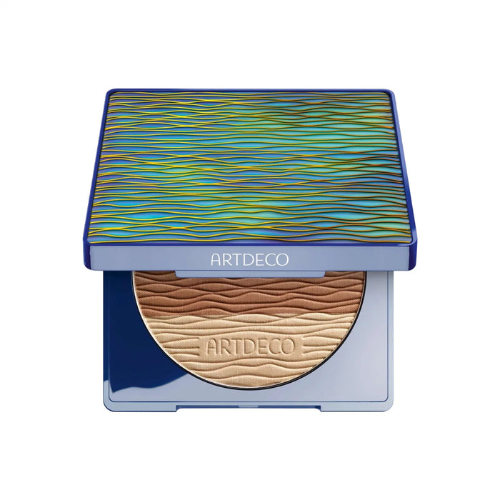 Pudră bronzantă compactă ArtDeco Mermaid Kiss Collection, Mermaid Kiss, de lungă durată, 13,5 g